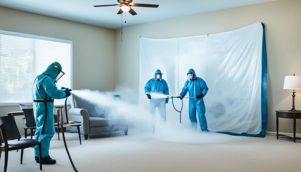 home fumigation treatment